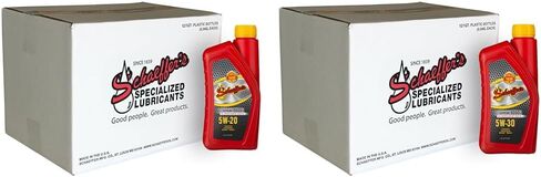 Schaeffer Manufacturing Co. 9004-012 Supreme 9000 Full Synthetic Gasoline Engine Oil 5W-20, 1-Quart Bottle (Pack of 12) in Saudi Arabia