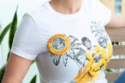 The Golden Girls Sophia Presidential Campaign Button Pin | Measures 3 Inches in Saudi Arabia