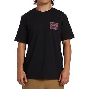 Billabong Men's Crayon Wave Short Sleeve Graphic Tee in Saudi Arabia