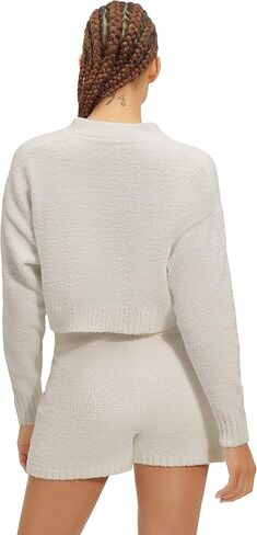 UGG Women's Nyomi Cardigan Sweater, Granite, M in Saudi Arabia