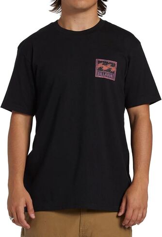 Billabong Men's Crayon Wave Short Sleeve Graphic Tee in Saudi Arabia