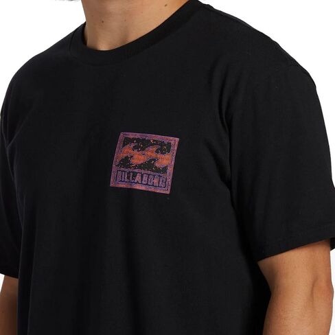 Billabong Men's Crayon Wave Short Sleeve Graphic Tee in Saudi Arabia