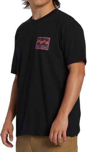 Billabong Men's Crayon Wave Short Sleeve Graphic Tee in Saudi Arabia