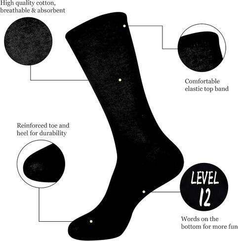 Belloxis Golf Gifts for Men Golf Socks for Men Funny Golf Gifts Golfing Gifts for Men Gifts for Golfers Men Gifts for Men Who Have Everything Grip Socks Funny Socks Black Socks in Kuwait