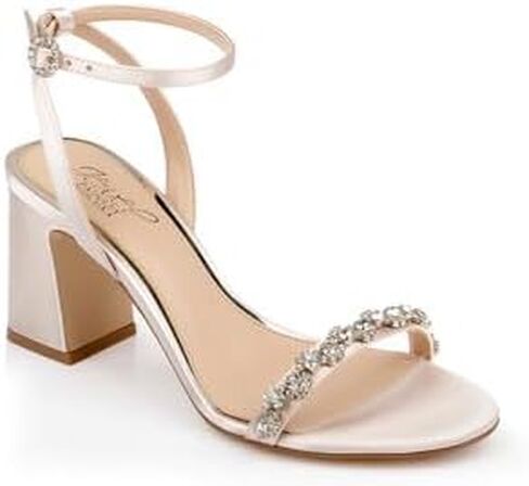 Jewel Badgley Mischka Alyna Bejeweled Block Heel in Saudi Arabia