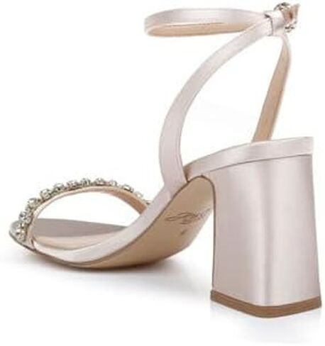 Jewel Badgley Mischka Alyna Bejeweled Block Heel in Saudi Arabia
