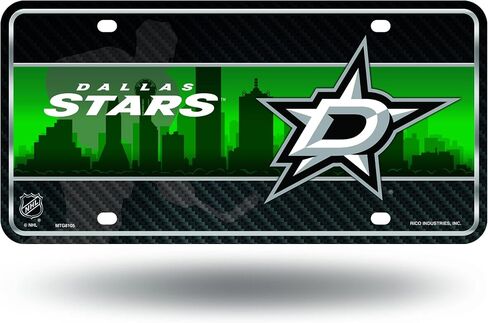 علامة لوحة ترخيص معدنية من ريكو إندستريز NHL San Jose Sharks in Saudi Arabia