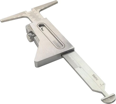 HFS(R) Bridge Cam Gauge Test Ulnar Welding Inspection Gage C-50 Stainless Steel in Saudi Arabia
