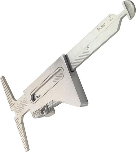 HFS(R) Bridge Cam Gauge Test Ulnar Welding Inspection Gage C-50 Stainless Steel in Saudi Arabia