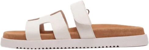 Steve Madden Women's Mayven Slide Sandal, Camel Leather, 8 in Saudi Arabia