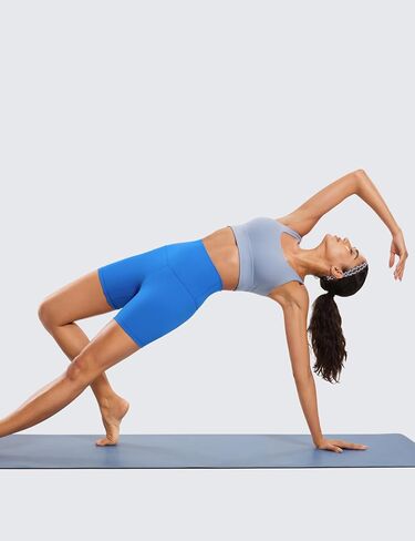 شورت CRZ YOGA Butterluxe للسيدات لراكبي الدراجات النارية مقاس 6 بوصات بخصر عالٍ للغاية - شورت يوجا ناعم للتمرين فوق البطن in Saudi Arabia