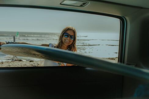 Hobie Maywood Polarized Round Sunglasses, Shiny Brown Tort, OSFA in Saudi Arabia