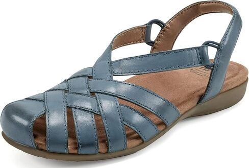 صندل كاجوال نسائي من Earth Footwear، بيري، أزرق 421، 8 M in Kuwait