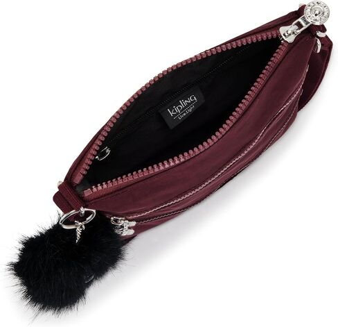 Kipling Women's Keiko Crossbody Mini Bag, Lightweight Adjustable Purse, Durable Shoulder Sling, Fresh Lilac GG in Saudi Arabia