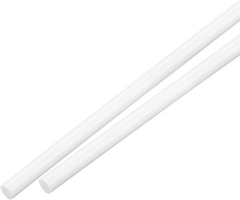 MECCANIXITY ABS Plastic Rod Round Solid Bar 2 mm x 250 mm for DIY Model Material, Architectural Model Making, DIY Sand Table, Pack of 15 Pcs in Saudi Arabia