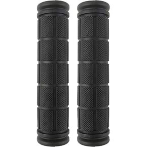 Bicycle Handlebar Grips, Soft Non-Slip-Rubber Hand Grip Comfortable Ergonomic, for Mountain, Road, Scooter, Folding Bike, Boys Girls Bike