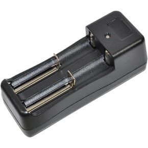 Battery Charger AC Wall Dual Universal for 3.6/3.7v li-ion 18650 18500 16340 14500 18350 10440 14280 s1a