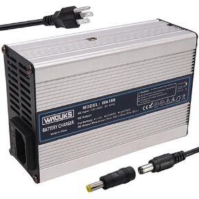 42V 3A Charger Power Fast Adapter Smart Universal Power Supply DC 5.5 x 2.1mm/5.5 x 2.5mm Port Inline for 10S 36V Li-ion Battery Compatible with V4 Gotrax GXL G2 V2 S2 APEX Cityscape GKS D1