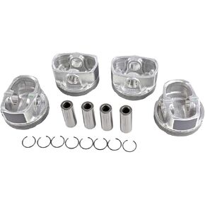 DNJ P955 Piston Set for 2009-2015 / Scion, Toyota/Camry, RAV4, tC / 2.5L / DOHC / L4 / 16V / 152cid / 2ARFE