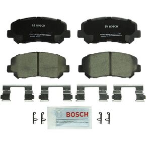 BOSCH BC1640 QuietCast Premium Ceramic Disc Brake Pad Set - Compatible With Select Chrysler 200; Dodge Dart; Jeep Cherokee; FRONT