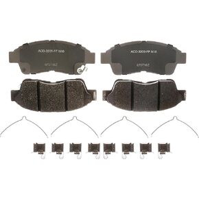 ACDelco Silver 14D562CHF1 Ceramic Front Disc Brake Pad Set