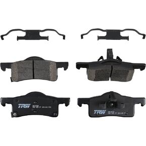 TRW Pro TRC0935 Disc Brake Pad Set For Ford Expedition 2003-2006, Rear, And Other Applications