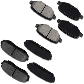 Ceramic Brakes Pads,OCPTY Quick Stop Front Rear Brake Pad fit for 2007-2010 for Ford Edge,2007-2010 for Lincoln MKX,2007-2012 for Mazda CX-7,2007-2015 for Mazda CX-9