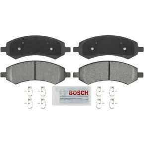 BOSCH BSD1084 Severe Duty Disc Brake Pad Set - Compatible With Select Chrysler Aspen; Dodge Dakota, Durango, Ram 1500; Mitsubishi Raider; Ram 1500, Dakota; FRONT
