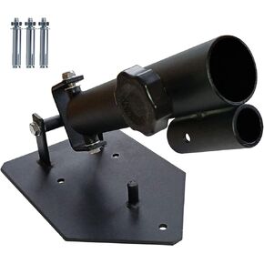 Landmine Base Portable 360 Degree Rotation Barbell Deluxe T-bar Row Attachment Landmine Platform Weight Training Station, Fitness Equipment Fits 1 inch Standard and 2 inch Olympic Bars
