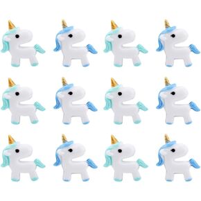 Plastic Cute Horse Push Pins Decorative Thumbtacks for Cork Board 12 Count
