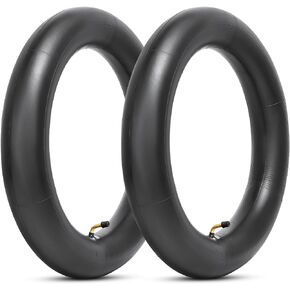 Heavy Duty 3.0-12 Inner Tube 80/100-12 Dirt Bike Tubes with TR87 Bent Valve Stem for Kawasaki Yamaha Pit Bike XR CRF 50 70 Kawasaki KLX 110 Suzuki DRZ 110 Yamaha TTR 90 2-Packs