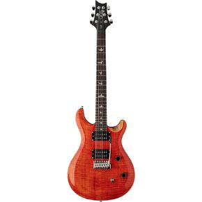 PRS Guitars 6 String SE CE 24 Electric Guitar, Blood Orange with Gigbag, Right, (112888::BR:)