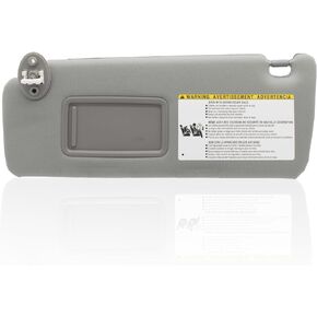 NHILES Left Driver Sun Visor Compatible with Toyota 4Runner 2010-2023 Sun Visor Replacement Number 7432035B00E1 7432035A90E1 7432035A91E1 Color: Sand Beige