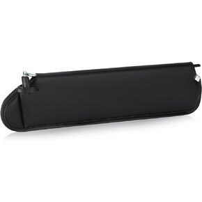 Black Driver Left Side Sun Visor Replacement Compatible with 1997 1998 1999 2000 2001 2002 Jeep Wrangler TJ Window car Visor