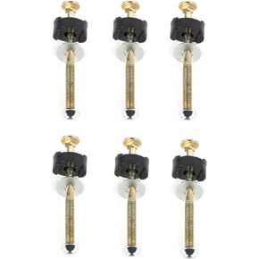 Trampoline Accessories Trampoline Screws Screws to fix The Trampoline Suitable for Large Trampolines and Small Trampolines (Long screw-6mm-6pack)
