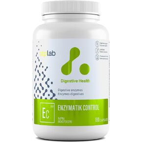 ATP LAB | Enzymatik Control 180 caps | Helps with Good Assimilation of nutrients.