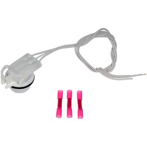 Dorman 645-202 3 Wire Pigtail With Bulb Socket For Left Or Right Headlamp Assembly, 1 Count (Pack of 1)