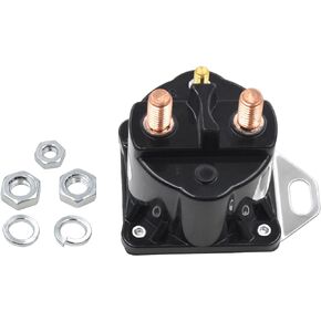 AHL 12V Starter Solenoid Relay Compatible With Ford Mustang 1985-1993/Thunderbird 1985-1997/Ranger 1985-2003/Taurus 1986-1995/Crown Victoria 1992-1995/E-150 E-250 E-350 Econoline Vans 1985-1996