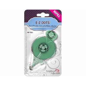 Scrapbook Adhesives By 3L, E-Z Dots Repositionable Refill, 43-Feet