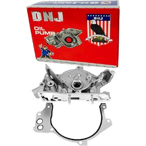DNJ OP1156 Oil Pump for 2007-2011 / Chrysler, Dodge / 300, Avenger, Challenger, Charger, Grand Caravan, Journey, Nitro, Pacifica, Sebring / 3.5L, 4.0L / SOHC / V6 / 24V / VIN G, VIN M, VIN V, VIN X