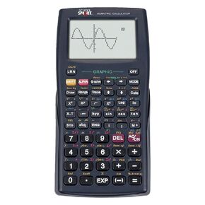 School Smart Graphic Calculator, 10 + 2 Dot Matrix , black - CS-121