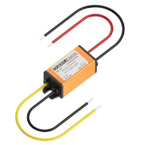 24V to 12V Converter, More Safe 18V to 12V Step Down Converter 5A 60W, DC to DC Converter with Output overcurrent Protection for Golf Cart Light Truck Vehicle Boat (Accept DC 15-40V Inputs)