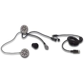 Show Chrome 13-201 Motorcycle Helmet Headset Communicator 5 Pin,Black