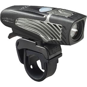 NiteRider Lumina 1100 Boost USB Rechargeable MTB Road Commuter LED Bike Light Powerful Lumens Water Resistant Bicycle Headlight, LED Front Light Easy to Install Cycling Safety , Black