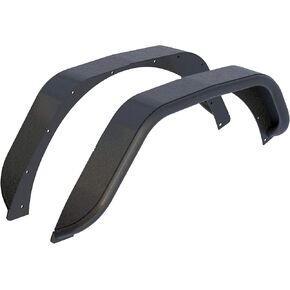 ARIES 2500203 Black Aluminum Rear Jeep Wrangler JL Fender Flares