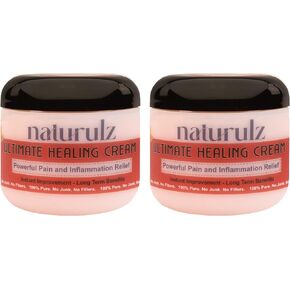 حزمة Naturulz - مجموعة كريم الشفاء النهائي ووفر على الإغاثة الموضعية سريعة المفعول (2) مع الفليفلة والأرنيكا والنعناع