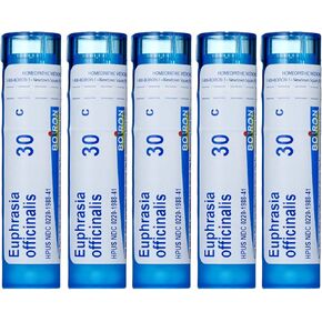 Boiron Euphrasia Officinalis 30C (Pack of 5), Homeopathic Medicine for Eye Discharge