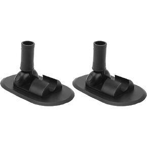 VINGVO 180 Degree Rotation Kayak Canopy Mount Base, 2PCS Wearresistant PVC Inflatable Boat Tent Base Easy to Install for Inflatable Boat Canoe Awning Sun Shelter