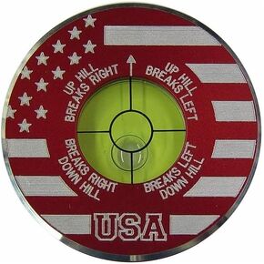 Sure Putt Pro - Golf Putting Aid & Green Reader - Limited Edition Red USA