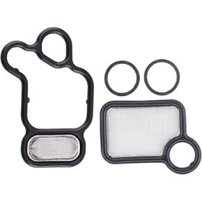 MOTOKU VTEC Head Cylinder Solenoid Spool Valve Gasket Seal O-Ring Kit for Honda Accord Civic Crosstour CR-V K24Z2 K24Z5 K24Y5 K24Y6 K24Z8 K24Y3 Engine 2008-2015